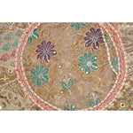 Ethnic Embroidered Pouf Cover