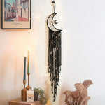 Moon Dream Catcher With Light Decor
