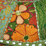 Ethnic Embroidered Pouf Cover