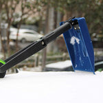Durable Aluminum Edge Blade Snow Shovel With D Grip Handle