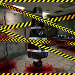 5ft Hanging Corpse Dead Victim Props Halloween Decorations