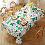 Waterproof Machine Washable Table Cloth For Spring Dining Party Holiday