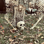 Realistic Skeleton Stakes Halloween Decorations for Lawn