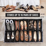 Underbed Storage Solution Fits for Men's and Women's Shoes
