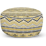 Decorative Soft Ottoman With Removable Cover