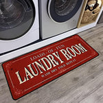 Laundry Room Rug Runner Non Slip - 20 X 47 inch