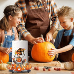 Thanksgiving Pumpkins Gnomes Kitchen Decor Accessories Paper Towel Holder Stand