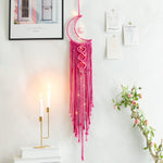 Moon Dream Catcher With Light Decor