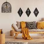 Sun And Moon Wood Wall Signs