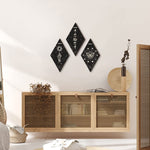 Sun And Moon Wood Wall Signs