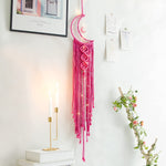 Moon Dream Catcher With Light Decor