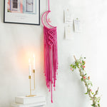 Moon Dream Catcher With Light Decor