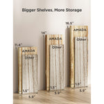 Floating Shelves Wall Mounted Set Of 3