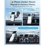 Universal Hands Free Car Phone Holder Mount For Dashboard