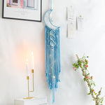 Moon Dream Catcher With Light Decor