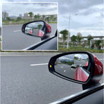 Car Blind Spot Mirror 2Pcs Hd Convex Glass Angle Adjustable For Side Rearview Mirrors