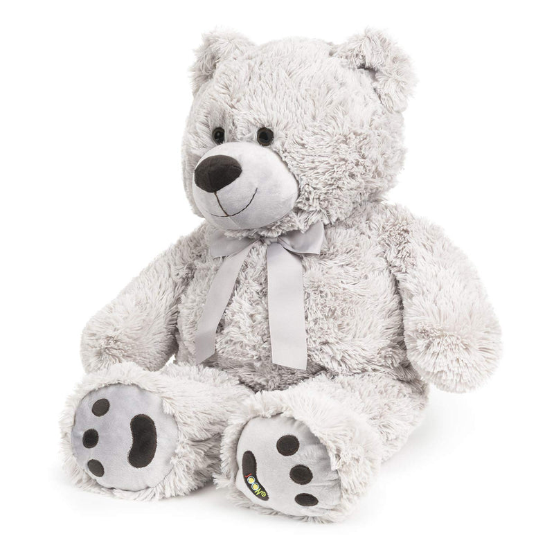 Giant Gray Plushie Teddy Bear Stuffed Toy