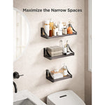Floating Shelves Wall Mounted Set Of 3