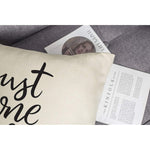 Just One More Chapter Throw Pillow Cover Gift For Lovedones