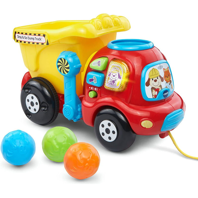 Drop And Go Dump Truck Toy For Baby