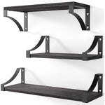 Floating Shelves Wall Mounted Set Of 3