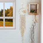 Moon Dream Catcher With Light Decor