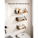 Floating Shelves Wall Mounted Set Of 3