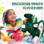 Adorable Zipper Dragon Stuffed Toys