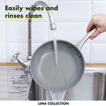 Greenpan Lima Healthy Ceramic Nonstick Wok 12 5 Gray