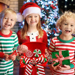 Christmas Candy Canes Tree Topper Hat With Peppermint Bows Ornament