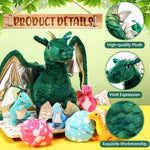 Adorable Zipper Dragon Stuffed Toys