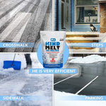 Fast Acting Pure Magnesium Kind Melt Pet Friendly Ice And Snow Melter