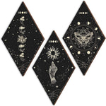 Sun And Moon Wood Wall Signs