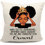 Inspirational Quote Throw Pillow Cover Gift For Girls