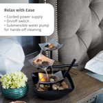 Extra Deep Basin With Natural River Rocks