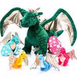 Adorable Zipper Dragon Stuffed Toys