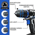 Drill Kit With Lithium Ion And Charger