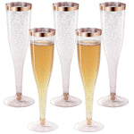 Plastic Champagne Flutes Glass
