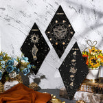 Sun And Moon Wood Wall Signs