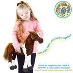 Hanna The Horse Plushie Stuffed Toy
