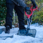 Lightweight Snow Shovel With Ani Strain Fore Grip