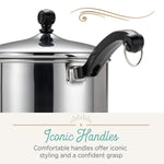 Classic Stainless Steel Covered Saucepot