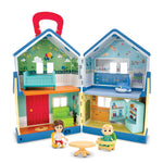 Deluxe Family House Playset Toy For Kids And Preschoolers (Style May Vary)