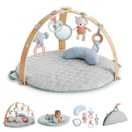 Cozy Spot Duvet Activity Baby Play Gym With Self-Storage, Machine Washable Mat - Loamy, Newborn And Up