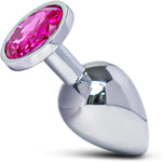 Jeweled Anal Plug, Adult Sex Toy for Men, Women & Couples, G-Spot Beads, Rose
