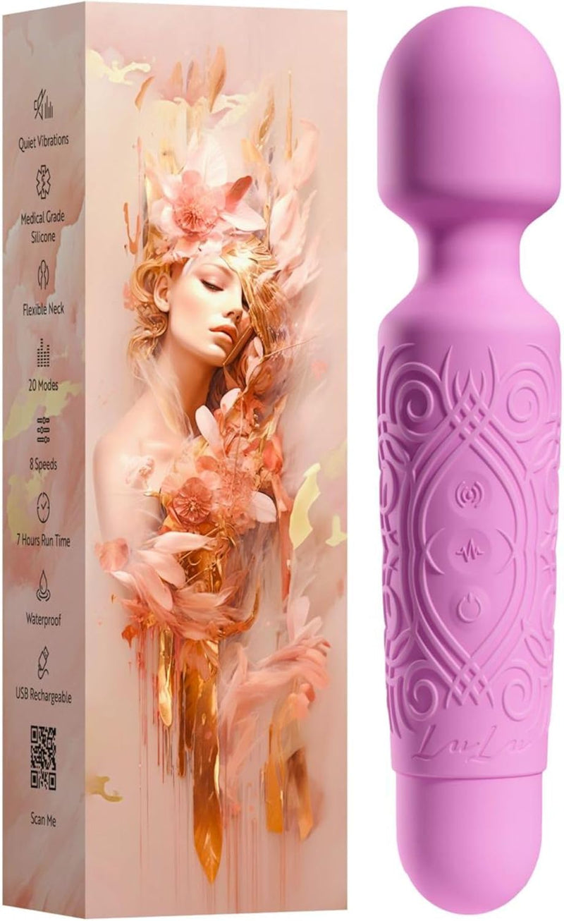 Compact Wand Vibrator for Women – Mini Personal Massager for Pleasure & Relaxation