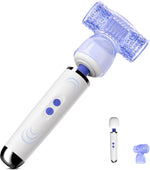 Dual-Sided Wand Massager – 9-Mode Male Vibrator & Couples' Sex Toy
