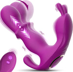 Wearable Remote Control Vibrator with 10 Thrusting Modes for G-Spot & Clitoral Pleasure