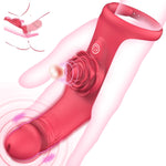 Finger Vibrator with 9 Vibration Modes, G-Spot & Clitoral Stimulator for Women