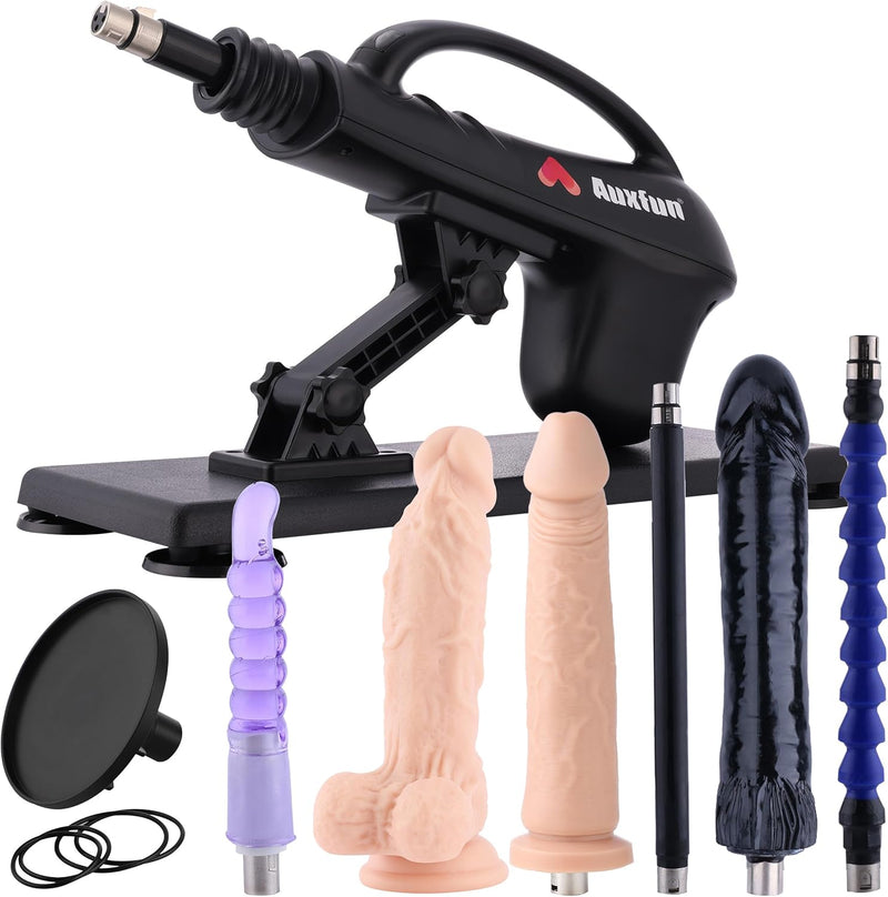Automatic Thrusting Dildo Machine for Men & Women with 7 Attachments & BlessMyBucket Automatic Thrusting Dildo Machine for Men & Women with 7 Attachments & BlessMyBucket